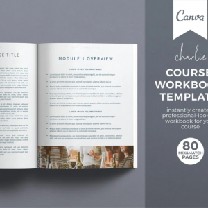 Course Workbook Template for Canva