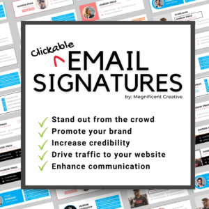 HTML Clickable Email Signature